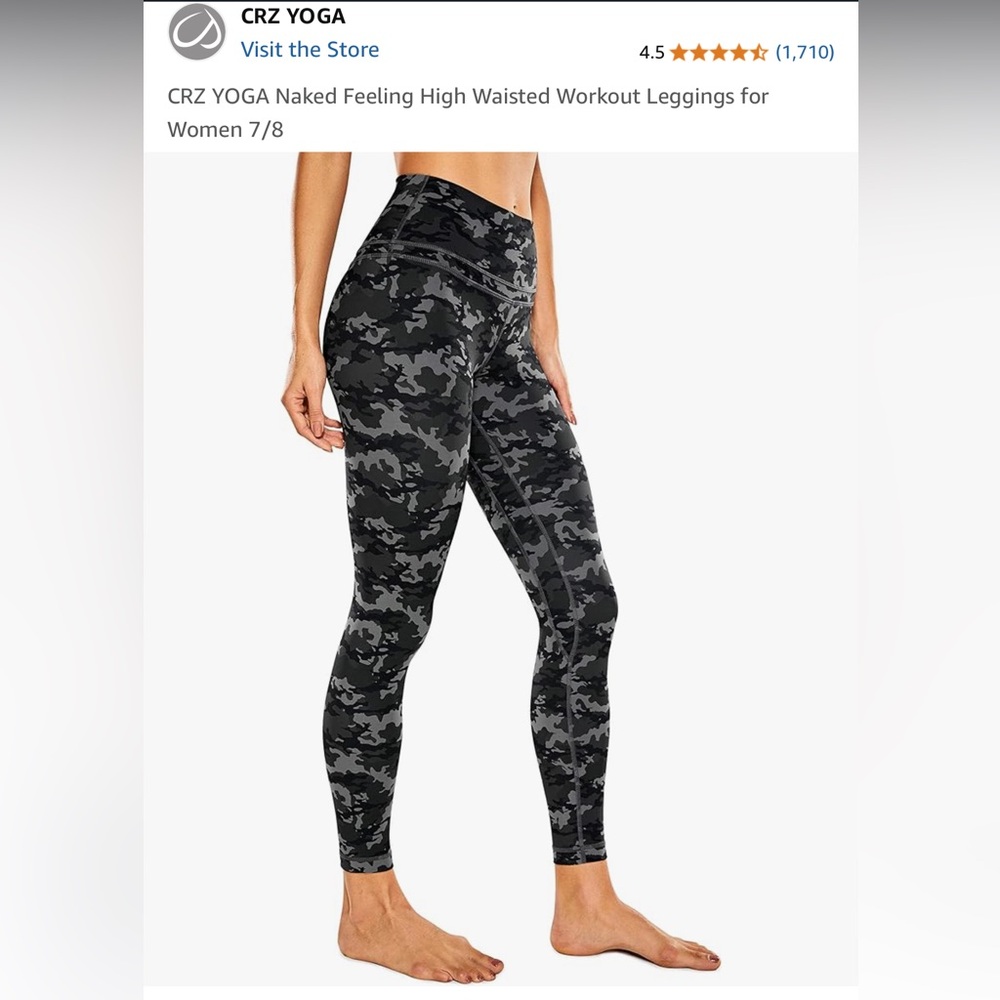 Crz Yoga Camo Leggings
